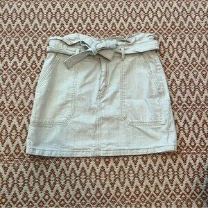 Free People Splendor in the Grass Tie Skirt Size 12